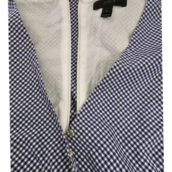 J. Crew Gingham Dress - Picture 4 of 9